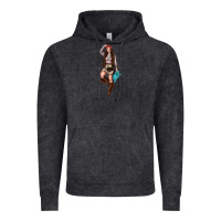 Vintage Black western cowgirl Vintage Hoodie - NancyCooperArtShop