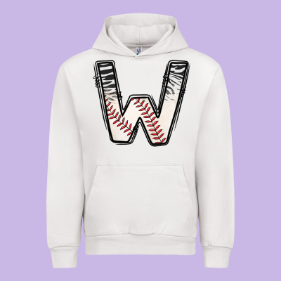 Baseball Alphabet Urban Hoodie Designed By Cowhidedigitalart