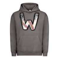 Pigment Tornado Baseball Alphabet Urban Hoodie - CowhideDigitalArt