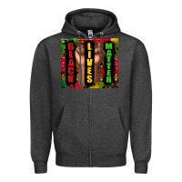 Charcoal Heather black lives matter juneteenth Zipper Hoodie - TumblerDesignByShophia
