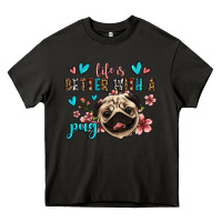 Asphalt life is better with a pug Heavy Core Tee - Jasminsmagicworld