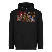 Black Christmas army mom mother's day Heavyweight Hoodie - HowdyJamesFarm