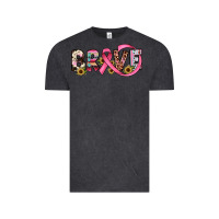 Vintage Black brave cancer awareness ribbon Vintage Tee - JahusDesignShop