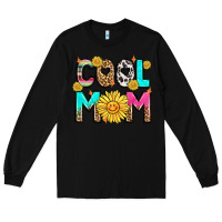 Black cool mom Long Sleeve Tee - LillyAllenDesigns