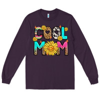 Plum cool mom Long Sleeve Tee - LillyAllenDesigns
