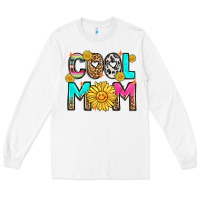 White cool mom Long Sleeve Tee - LillyAllenDesigns