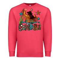 Cardinal can't tame a cowgirl Premium Sweatshirt - OliviaCreatesArt