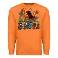 Carrot can't tame a cowgirl Premium Sweatshirt - OliviaCreatesArt