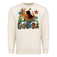 Sandshell can't tame a cowgirl Premium Sweatshirt - OliviaCreatesArt