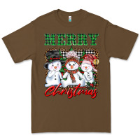 Cacao merry christmas snowman Premium Tee - AdoDesignShop