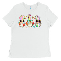 White summer gnomes Ladies Tee - Artiststas