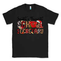Black santa s favorite coffee school secretary Classic Tee - MaliasSmallBusiness