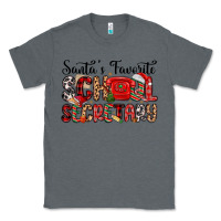 Charcoal Heather santa s favorite coffee school secretary Classic Tee - MaliasSmallBusiness