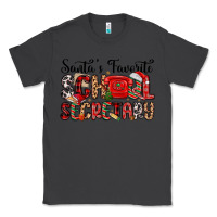 Smoke santa s favorite coffee school secretary Classic Tee - MaliasSmallBusiness