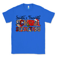 True Royal santa s favorite coffee school secretary Classic Tee - MaliasSmallBusiness
