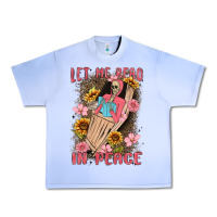 Grape Ice let me read in peace Urban Heavy Tee - MaliasSmallBusiness