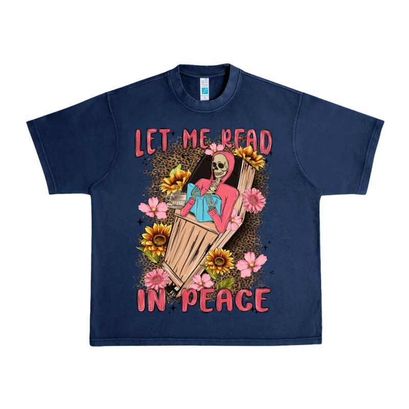 Let Me Read In Peace Urban Heavy Tee by MaliasSmallBusiness | Teevron
