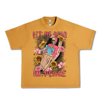 Peanut Butter let me read in peace Urban Heavy Tee - MaliasSmallBusiness