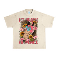Sandshell let me read in peace Urban Heavy Tee - MaliasSmallBusiness