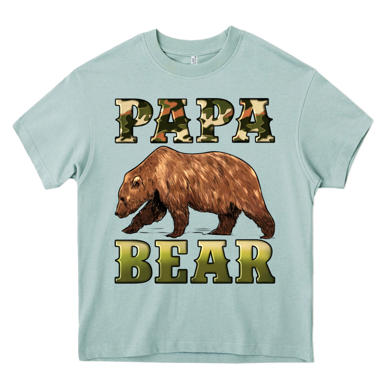 Papa Bear Heavy Core Tee by Artiststas | Teevron