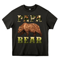 Asphalt papa bear Heavy Core Tee - Artiststas