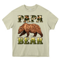 Mossy papa bear Heavy Core Tee - Artiststas