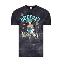 Cloud Black i'm udderly freezing baby cow Vintage Tee - MaliasSmallBusiness