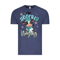 Vintage Denim i'm udderly freezing baby cow Vintage Tee - MaliasSmallBusiness
