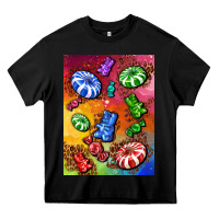Black candies  air freshener Heavy Core Tee - AdoDesignShop