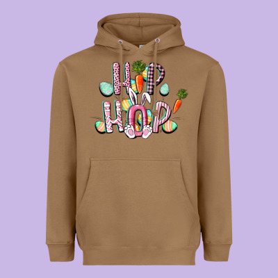 Hip Hop Easter Heavyweight Hoodie Designed By Cowgirlartshop