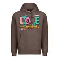 Coffee love my patients Premium Hoodie - CowGirlArtShop