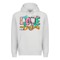 Dove Grey love my patients Premium Hoodie - CowGirlArtShop