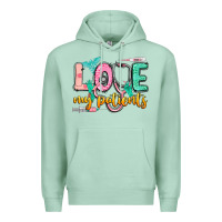 Seafoam love my patients Premium Hoodie - CowGirlArtShop