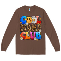 Chestnut cool moms club Long Sleeve Tee - LillyAllenDesigns