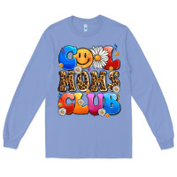Colony Blue cool moms club Long Sleeve Tee - LillyAllenDesigns