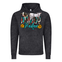 Vintage Black western howdy heifer Vintage Hoodie - NancyCooperArtShop