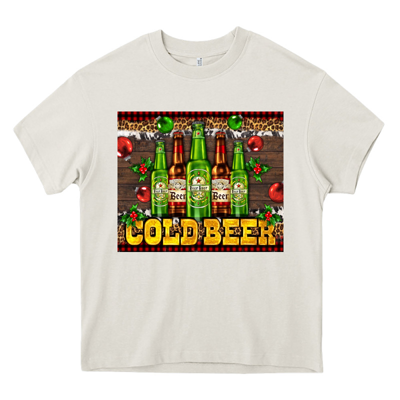 Cold Beer With Beer Bottles Heavy Core Tee by AdoDesignShop | Teevron