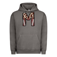 Pigment Tornado name footballcow print letter m Urban Hoodie - CowhideDigitalArt