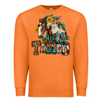 Carrot can't be tamed horse Premium Sweatshirt - OliviaCreatesArt