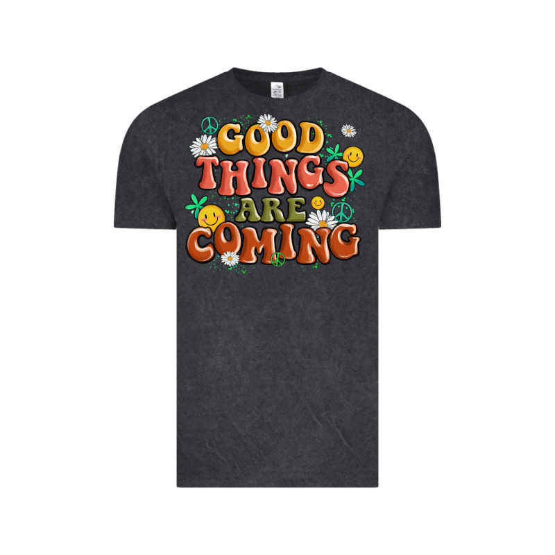Good Things Are Coming Vintage Tee by MaliasSmallBusiness | Teevron