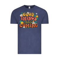 Vintage Denim good things are coming Vintage Tee - MaliasSmallBusiness