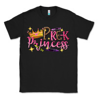 Black pre k princess Classic Tee - NancyCooperArtShop