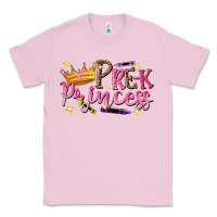 Bubblegum Pink pre k princess Classic Tee - NancyCooperArtShop