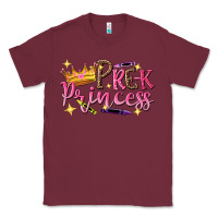 Burgundy pre k princess Classic Tee - NancyCooperArtShop