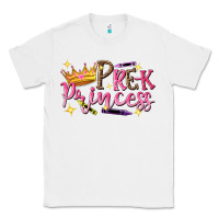 White pre k princess Classic Tee - NancyCooperArtShop