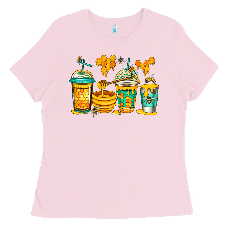 Bumble Bee Honey Coffee Ladies Tee by Jasminsmagicworld | Teevron