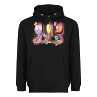 Black Easter wine glasses  Easter Day Heavyweight Hoodie - CowGirlArtShop