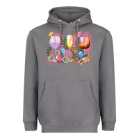 Storm Easter wine glasses  Easter Day Heavyweight Hoodie - CowGirlArtShop