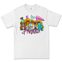 White hair hustler hairstylist Premium Tee - Artiststas