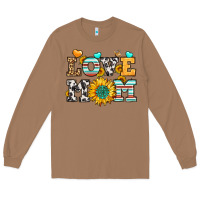 Toasted Coconut love mom Long Sleeve Tee - LillyAllenDesigns